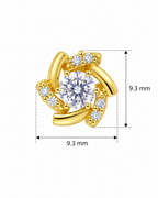 Clea Swirl Stud