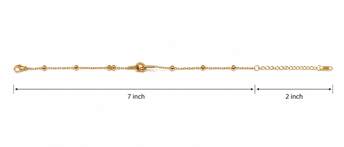 Claire Knot Tennis Bracelet