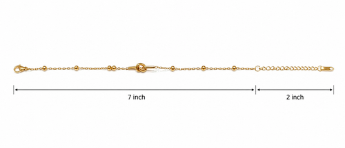 Claire Knot Tennis Bracelet