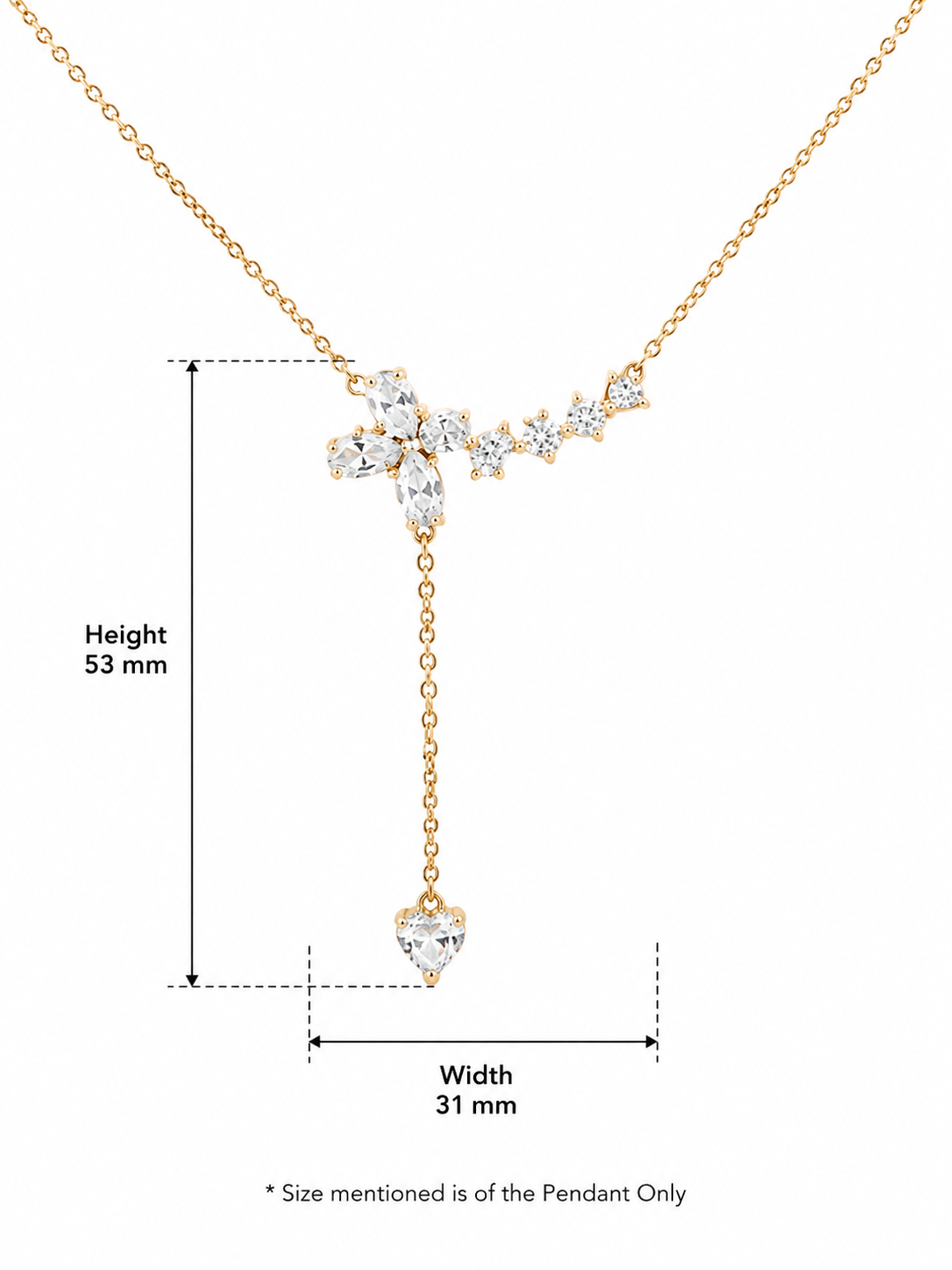 Bonnie Heart  Necklace