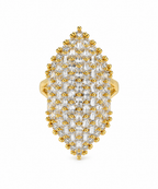 Ornate Cluster Ring