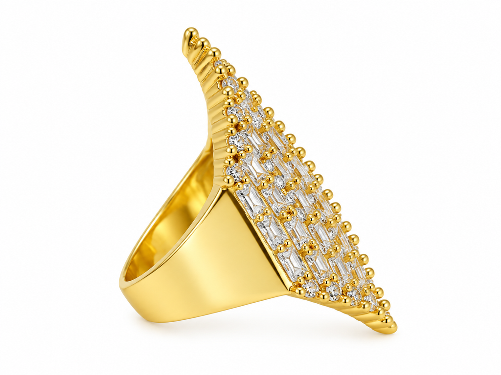 Ornate Cluster Ring