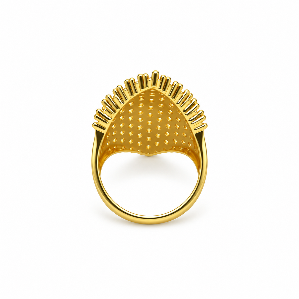 Ornate Cluster Ring