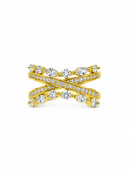 Alice Cross Ring