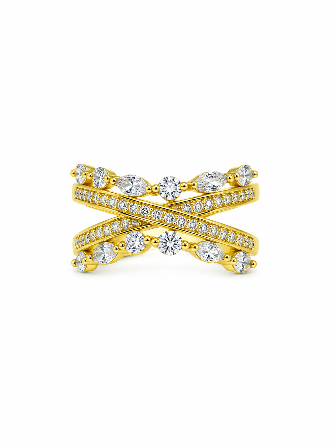 Alice Cross Ring
