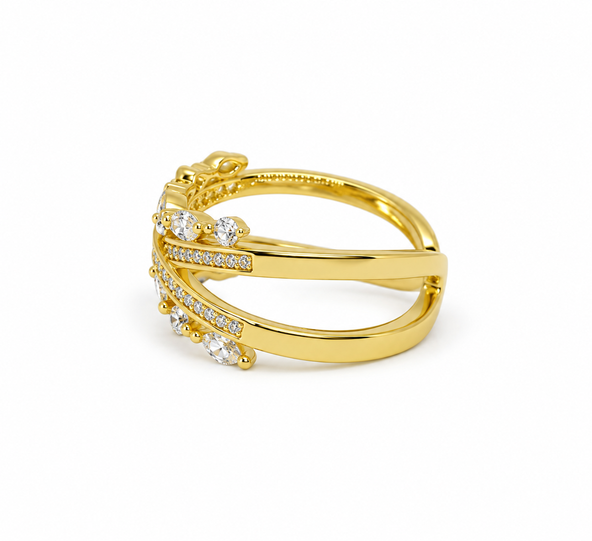 Alice Cross Ring