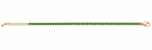 Chloe Green Tennis Bracelet