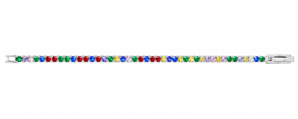 Daisy Rainbow Bracelet