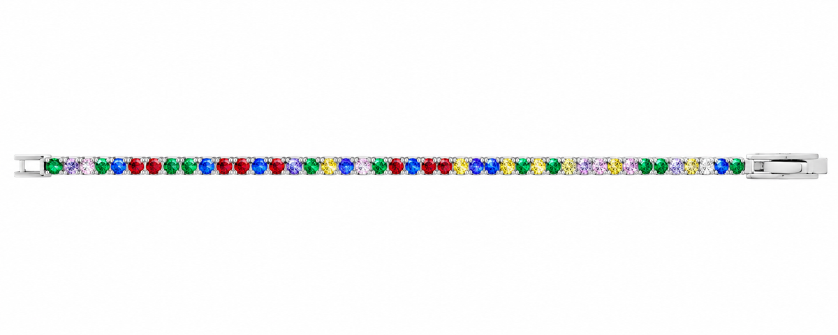 Daisy Rainbow Bracelet