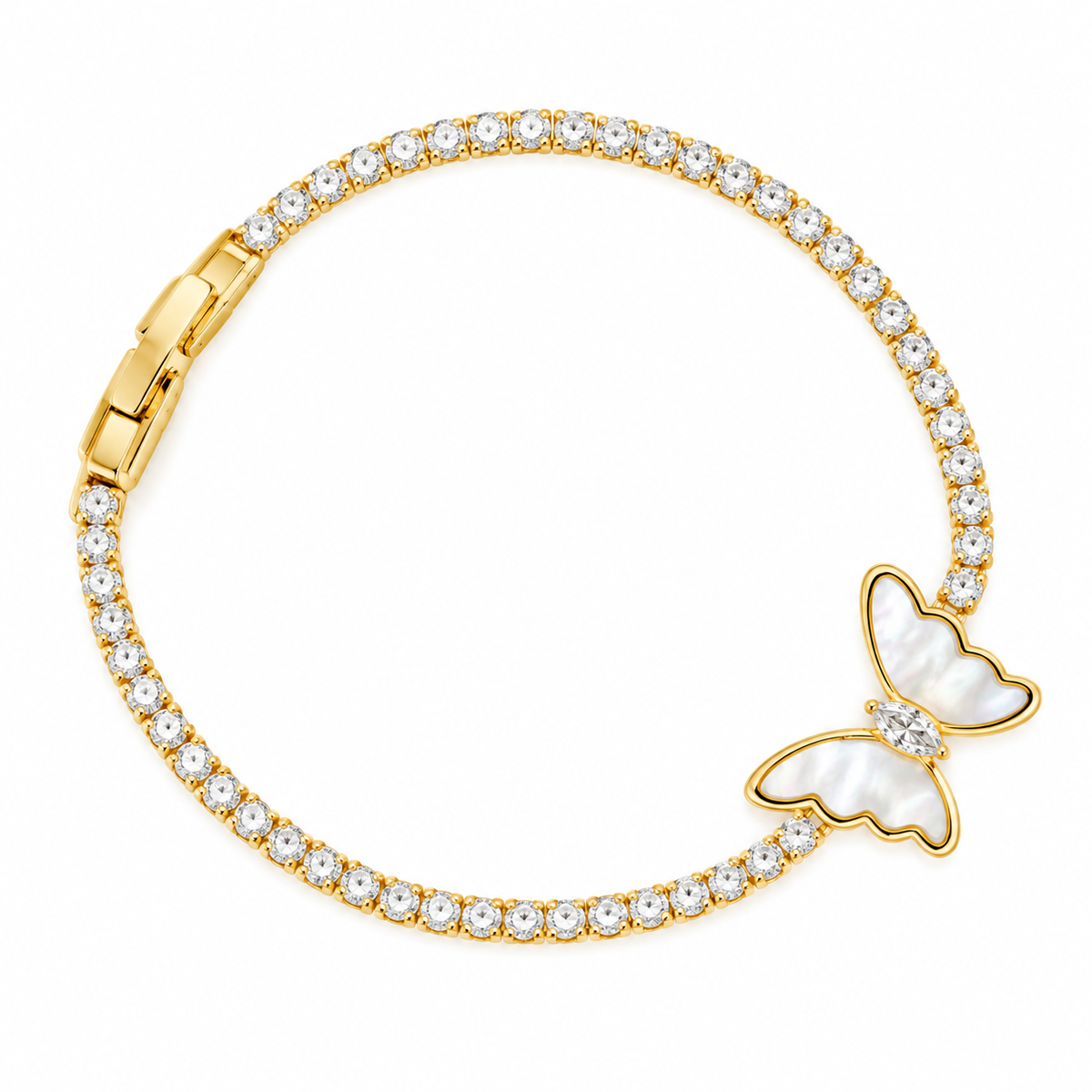 Butterfly Tennis Bracelet