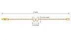 Butterfly Tennis Bracelet
