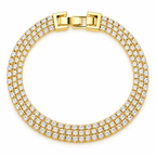 Talia 3 Layer Tennis Bracelet