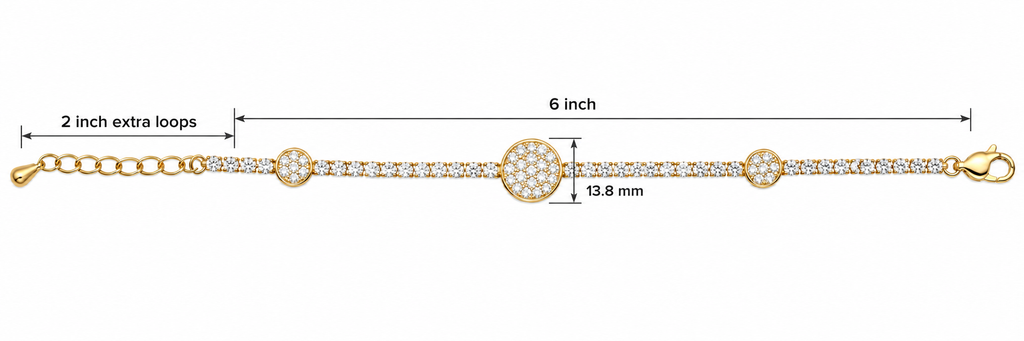 Victoria Tennis Bracelet