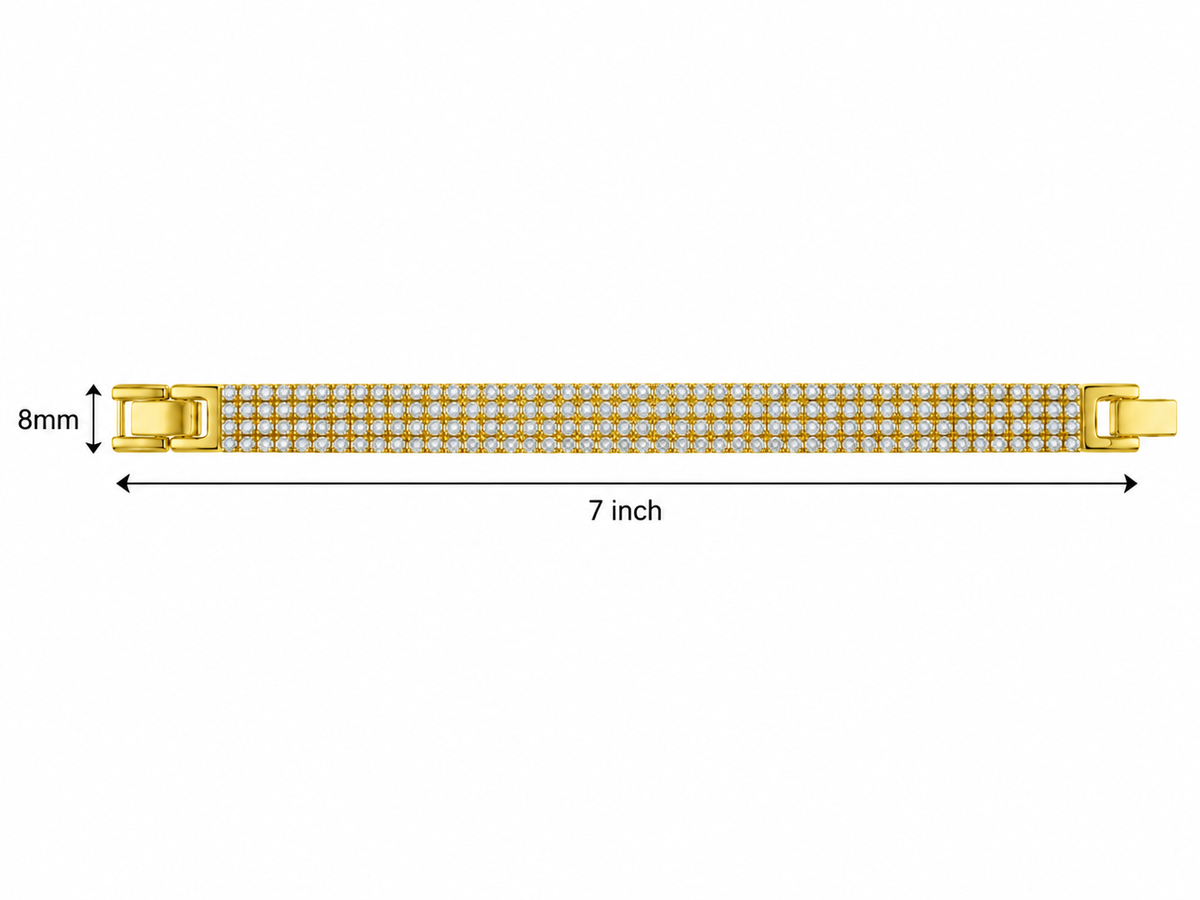 Freya 4 Layer Tennis Bracelet