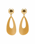 Long Teardrop Stainless Steel Earrings
