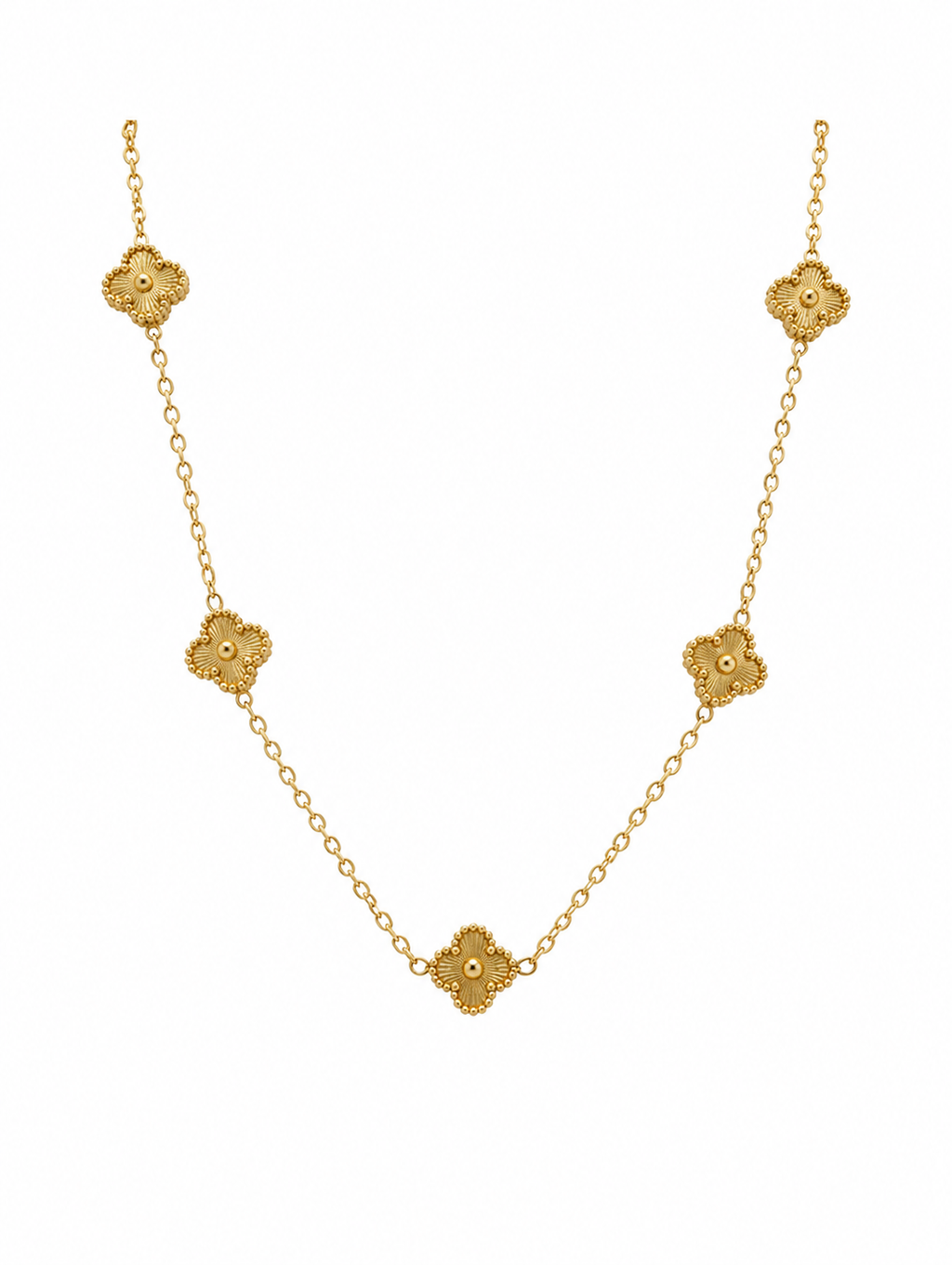 Carly Clover Necklace